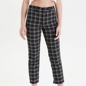 American Eagle Plaid Tartan Trousers